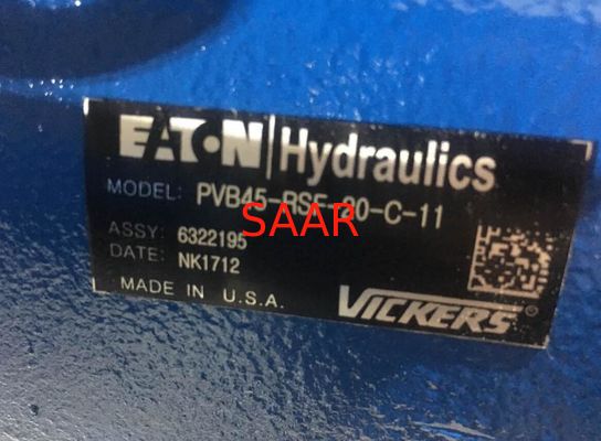 Pompa idraulica di iso Eaton Vickers, pompa a pistone assiale di spostamento variabile PVB45