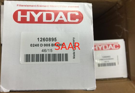 1251451, 0240D003ON/-V Hydac sostituzione dell'elemento di filtro a pressione 0240D 0260D 0280D Serie ISO approvata