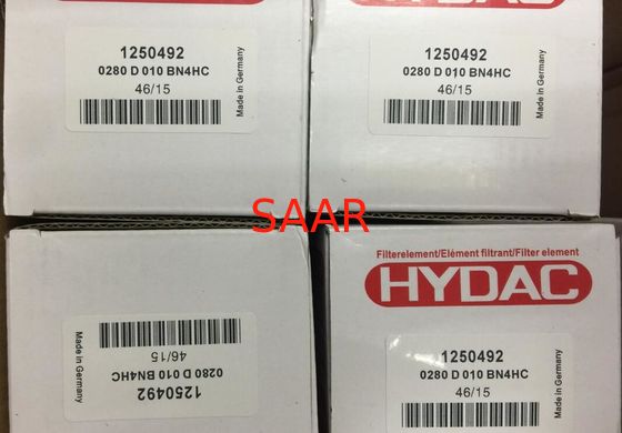 1251451, 0240D003ON/-V Hydac sostituzione dell'elemento di filtro a pressione 0240D 0260D 0280D Serie ISO approvata