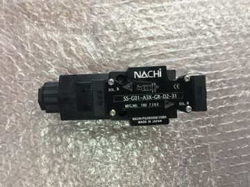 Valvola idraulica industriale di serie di Nachi SS-G01, tipo bagnato a basso rumore elettrovalvole a solenoide