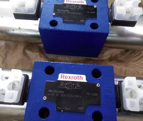 Rexroth R900589988 4WE10J3X/CG24N9K4 4WE10J33/CG24N9K4   Valvole direzionali della bobina, funzionato diretto, con il solenoide Actua