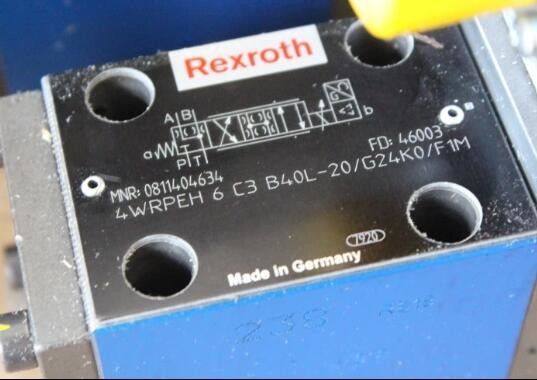 0811404634 elettronica integrata Directional Control Valve di 4WRPEH6C3B40L-2X/G24K0/F1M 4WRPEH6C3B40L-20/G24K0/F1M