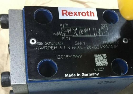 0811404603 elettronica integrata Directional Control Valve di 4WRPEH6C3B40L-2X/G24K0/A1M 4WRPEH6C3B40L-20/G24K0/A1M