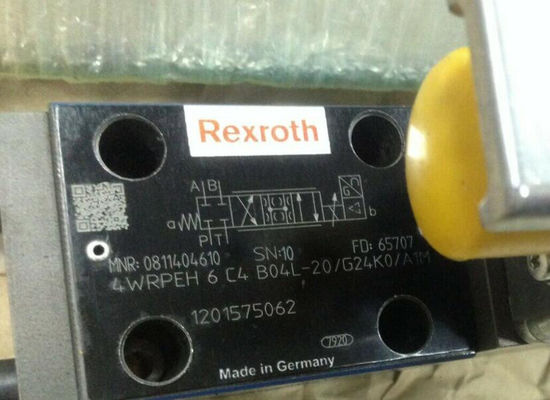 0811404610 elettronica integrata Directional Control Valve di 4WRPEH6C4B04L-2X/G24K0/A1M 4WRPEH6C4B04L-20/G24K0/A1M