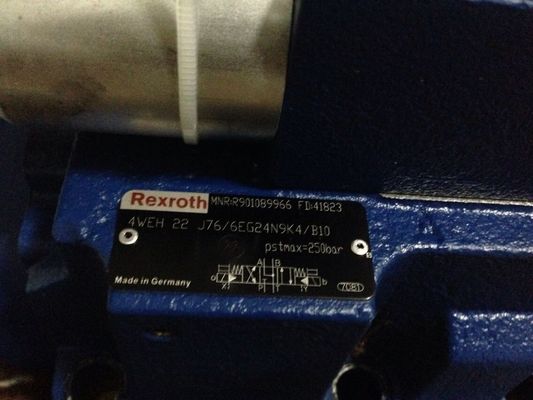 R901089966 4 WEH 22 J 7 X/6 PER ESEMPIO. 24N9K4/B10 4 WEH 22 J valvola direzionale della bobina 76/6 PER ESEMPIO. 24N9K4/B10 con l'attuazione elettroidraulica