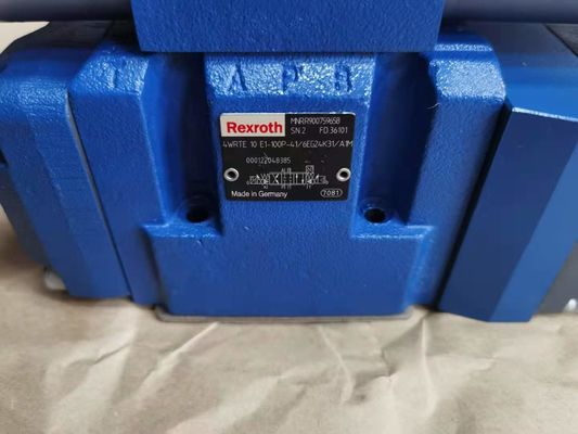 Rexroth R900759658 4 WRTE 10 E 1 - 100 P - 41/6 PER ESEMPIO. 24K31/A1M 4 WRTE 10 E 1 - 100 P - 4 X/6 PER ESEMPIO. 24K31/A1M Proportional Valve