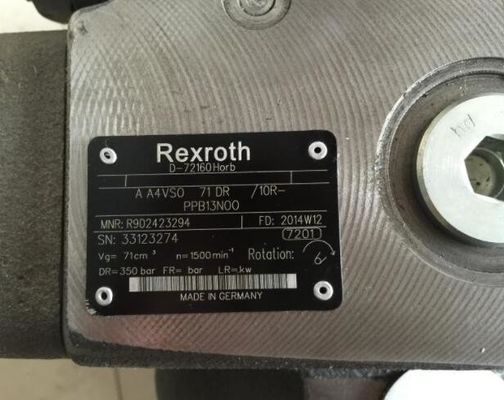 Pompa a portata variabile a pistone assiale di Rexroth R902423294 A4VSO71DR/10R-PPB13N00 AA4VSO71DR/10R-PPB13N00