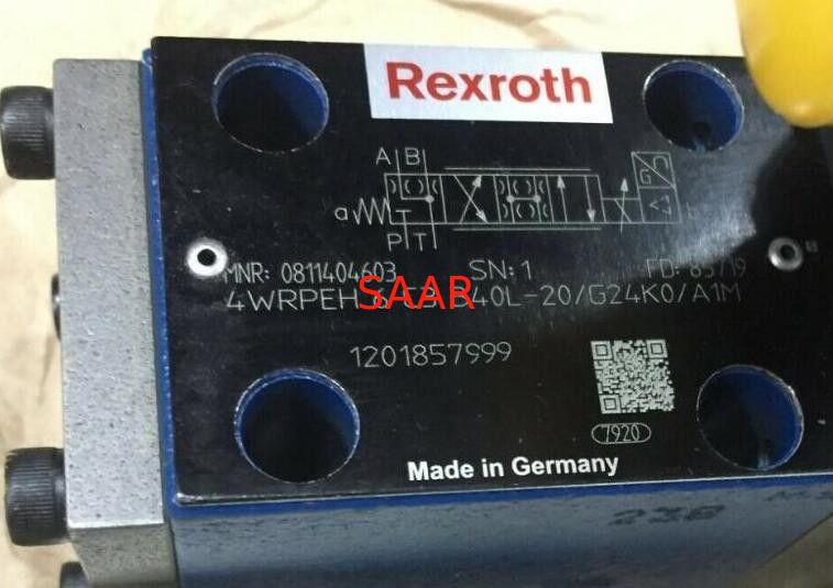 0811404603 elettronica integrata Directional Control Valve di 4WRPEH6C3B40L-2X/G24K0/A1M 4WRPEH6C3B40L-20/G24K0/A1M