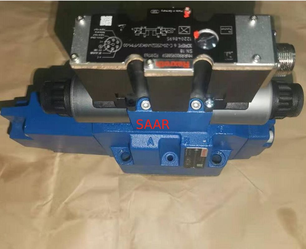 R900750127 4 WRZE 16 W 8 - 150 - 70/6 PER ESEMPIO. 24N9EK31/A1D3M 4 WRZE 16 X/6 PER ESEMPIO. 24N9EK31/A1D3M Proportional Directional Valve di W 8 - 150 - 7