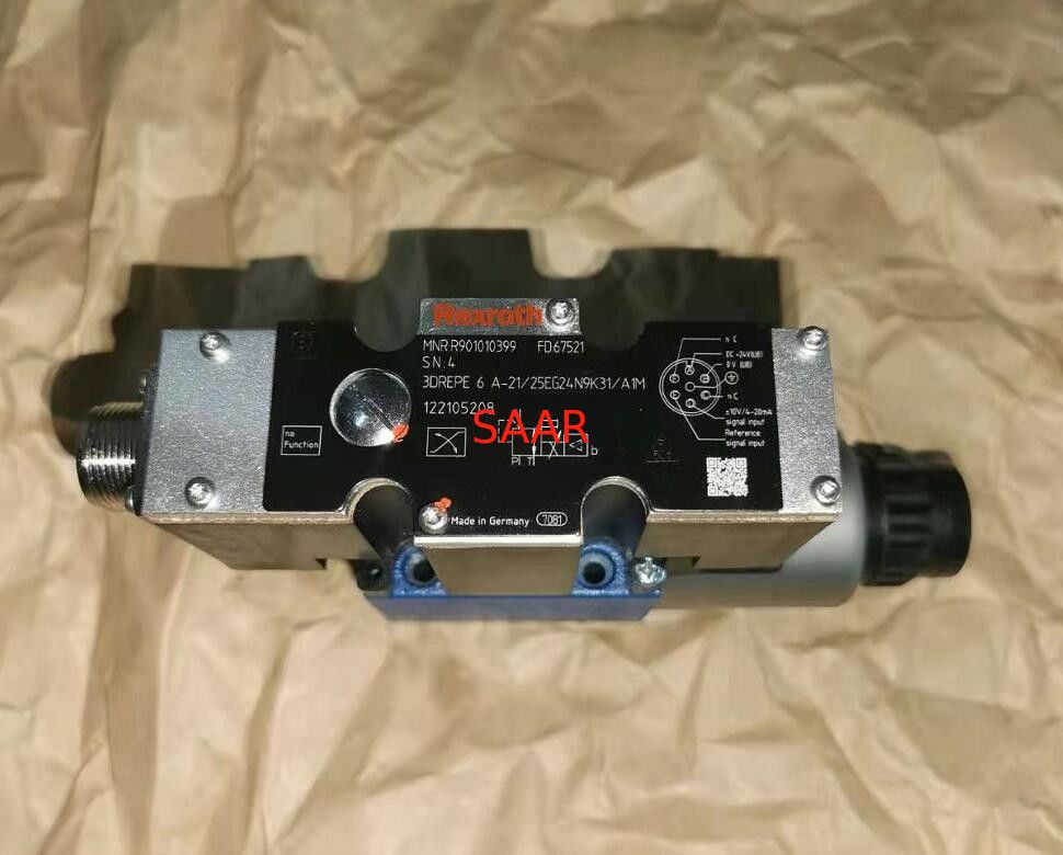 R901010399 3 DREPE 6 A - 21/25 PER ESEMPIO. 24N9K31/A1M 3 DREPE 6 A - 2 valvola di X/25 PER ESEMPIO. 24N9K31/A1M Proportional Pressure Reducing