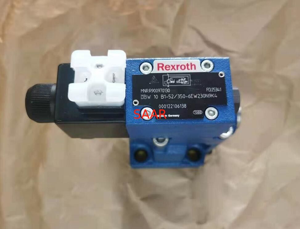 Valvola di limitazione della pressione di R900970130 DBW10B1-52/350-6EW230N9K4 DBW10B1-5X/350-6EW230N9K4, pilota Controlled