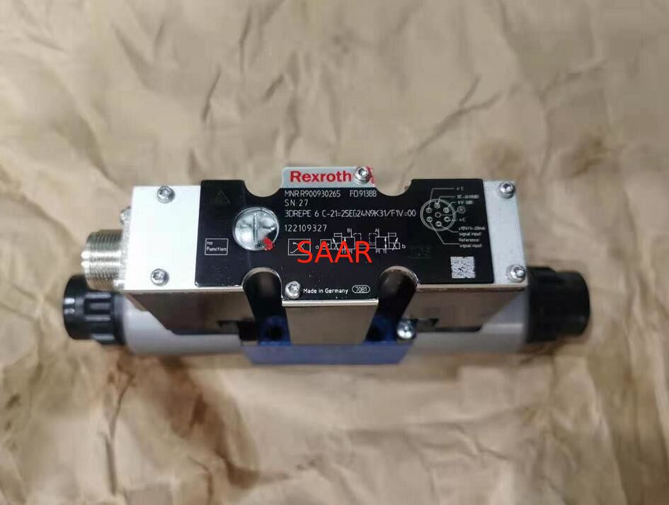 R900930265 3 DREPE 6 C - 21 = 25 PER ESEMPIO. 24N9K31/F1V=00 3 DREPE 6 C - 2 X = valvola di riduzione della pressione proporzionale 25 PER ESEMPIO. 24N9K31/F1V=00