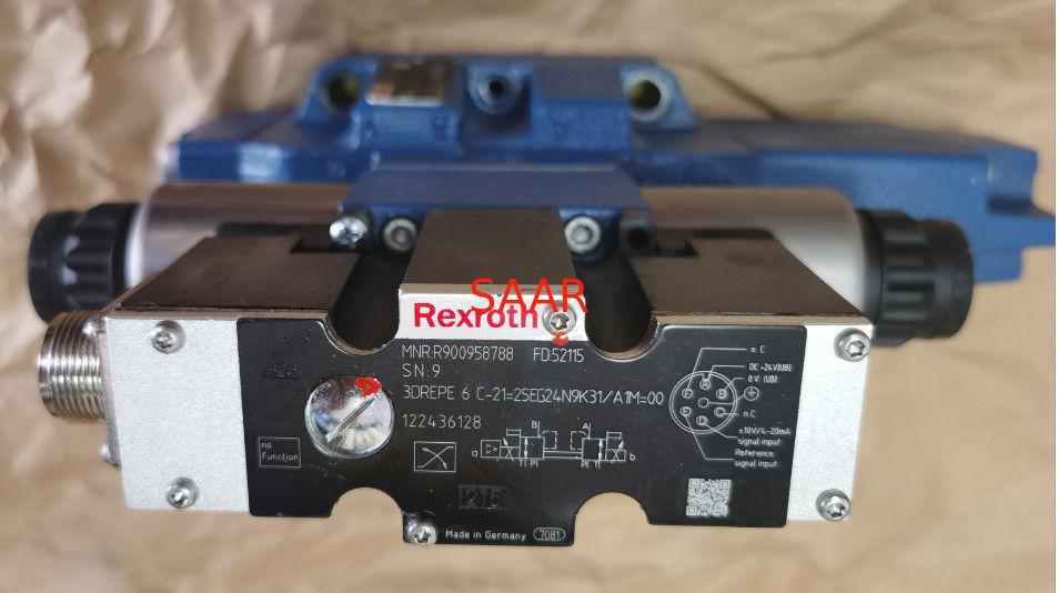 R900958788 3 DREPE 6 C - 2 X = 25 PER ESEMPIO. 24N9K31/A1M=00 3 DREPE 6 C - 2 X = valvola di riduzione della pressione proporzionale 25 PER ESEMPIO. 24N9K31/A1M=00