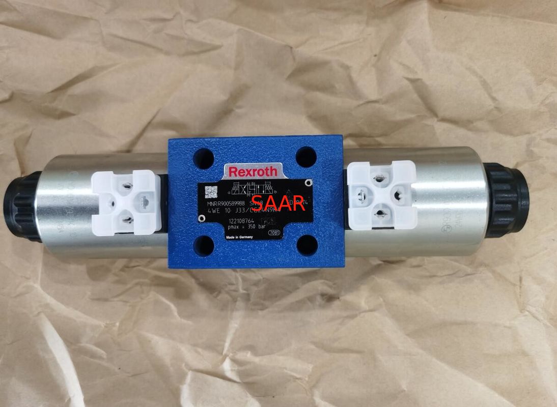 Rexroth R900589988 4WE10J3X/CG24N9K4 4WE10J33/CG24N9K4   Valvole direzionali della bobina, funzionato diretto, con il solenoide Actua
