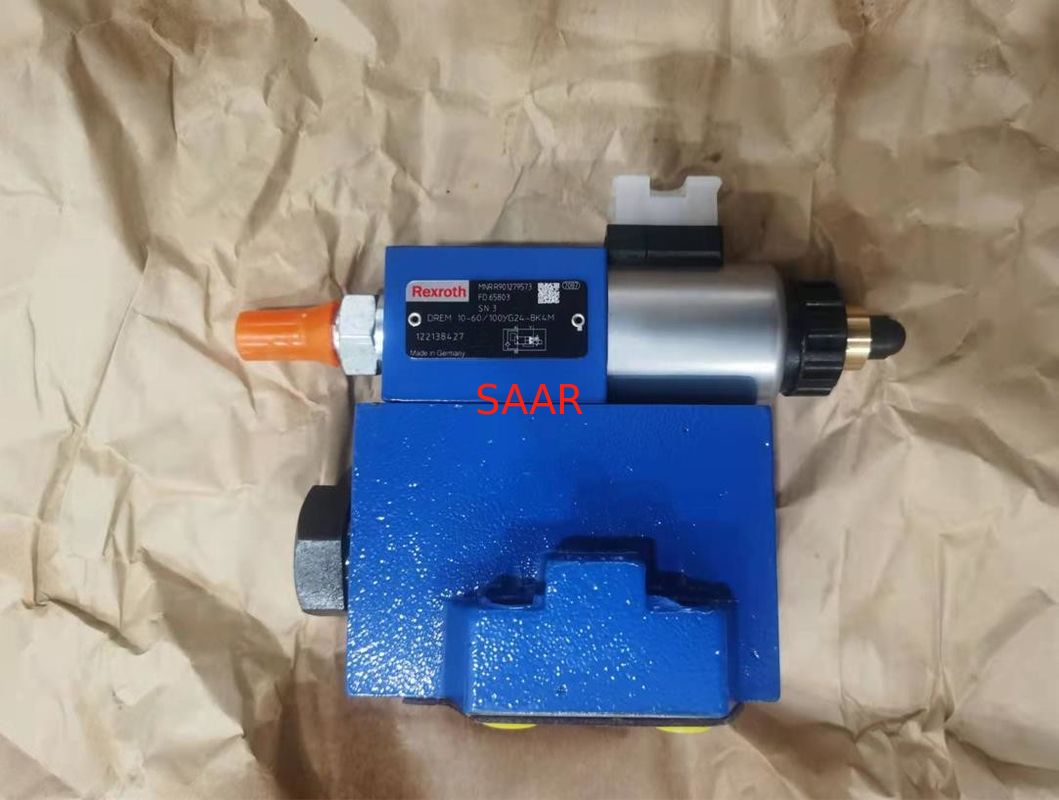 Valvola di Rexroth R901279573 DREM10-61/100YG24-8K4M DREM10-6X/100YG24-8K4M Proportional Pressure Reducing