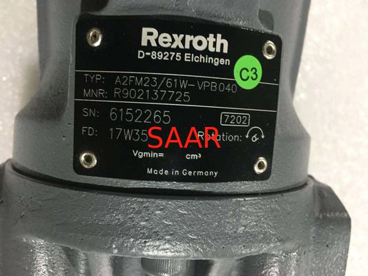 Le pompe idrauliche commerciali di asse piegato/hanno riparato il motore A2FM23 A2FM28 A2FM32 del pistone