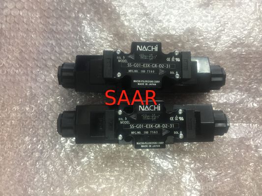 Tipo bagnato valvola idraulica industriale, elettrovalvola a solenoide idraulica di serie di Nachi SS-G03
