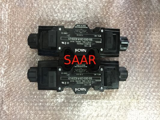 Tipo bagnato valvola idraulica industriale, elettrovalvola a solenoide idraulica di serie di Nachi SS-G03