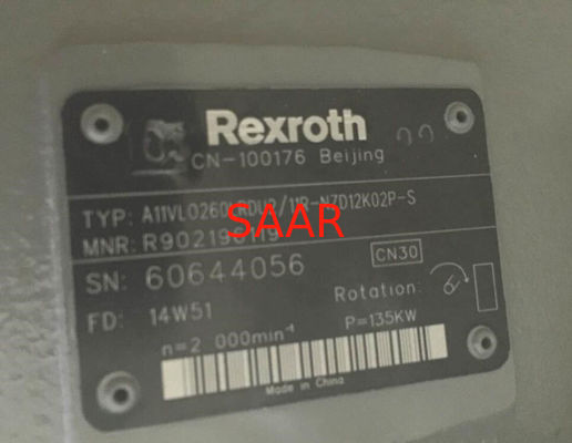 Tipo pompa a portata variabile a pistone assiale di R902196119 A11VLO260LRDU2/11R-NZD12K02 P-S Rexroth A11VO
