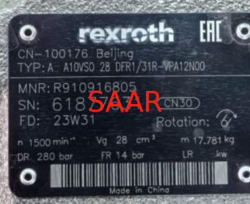 REXROTH R910916805, A10VSO28DFR1/31R-VPA12N00 Pompa a pistoni variabile assiale della serie A10VSO