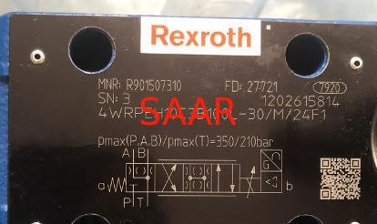 R901507310, 4WRPEH10C3B100L-3X/M/24F1 Valvola proporzionale Rexroth serie 4WRPEH-3X